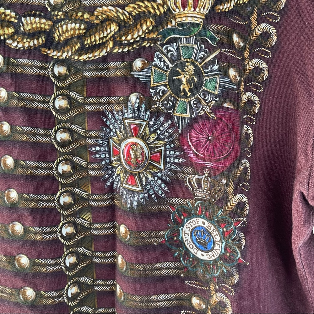 Dolce and Gabbana military crewneck